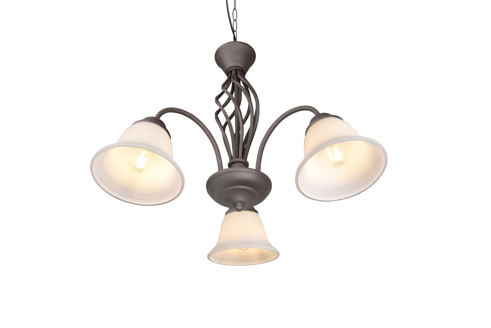Rustica Krone braun, mehrfarbig, rot, 101000324, D/H: 55/150 cm, Metall