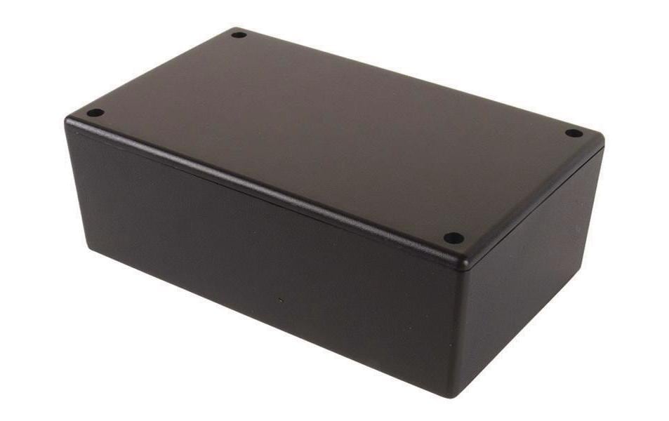 Gehäuse WCAH2851, 160x95x55mm SchwarzABS-Plastikgehäuse, Schwarz
