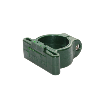 Giardino hoekklem voor profielpaal RAL 6005 groen 48 mm