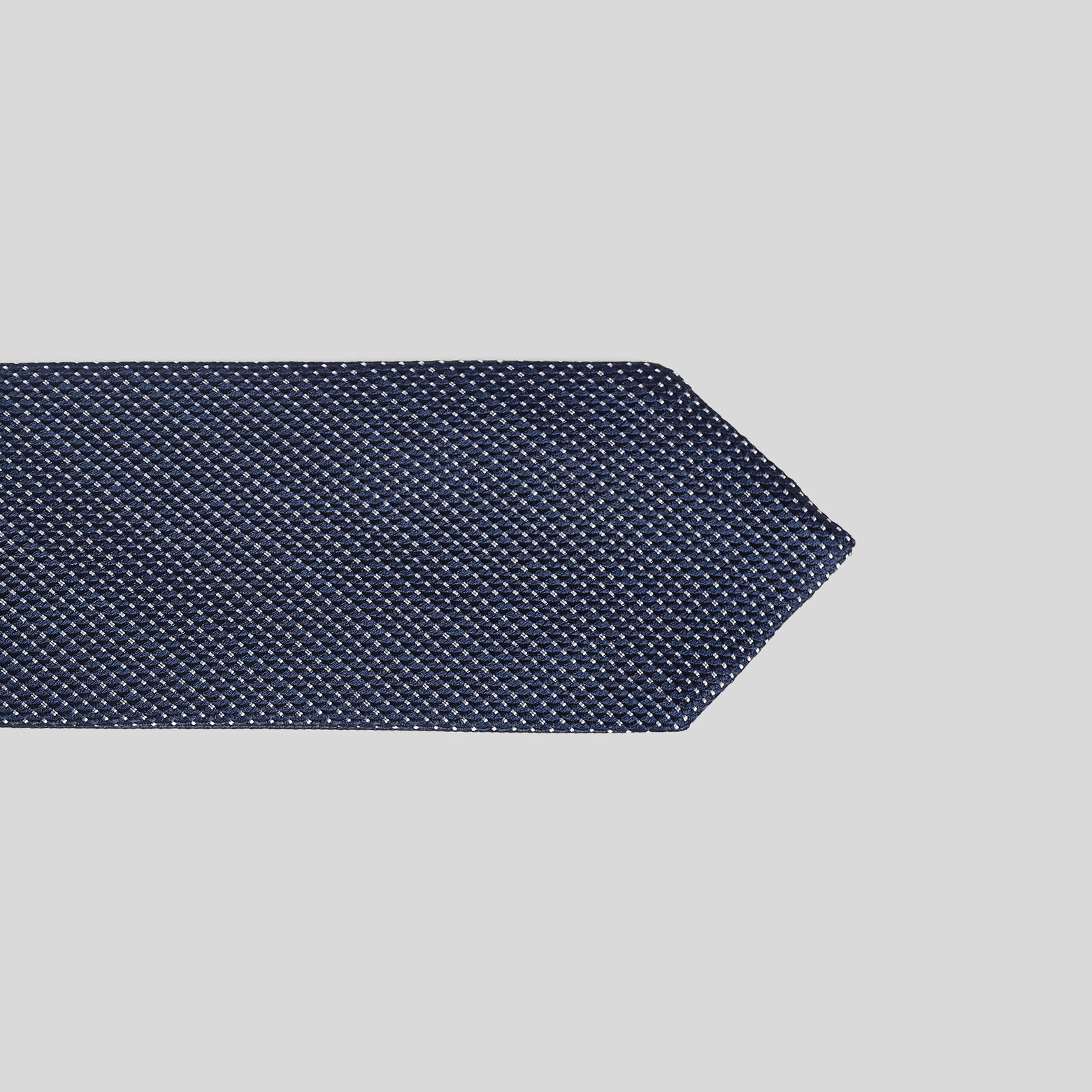Cravate réversible Bleu Marine