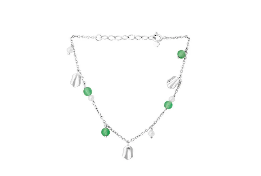 Pernille Corydon  Ocean hope armbånd, sølv - 16-19 cm.