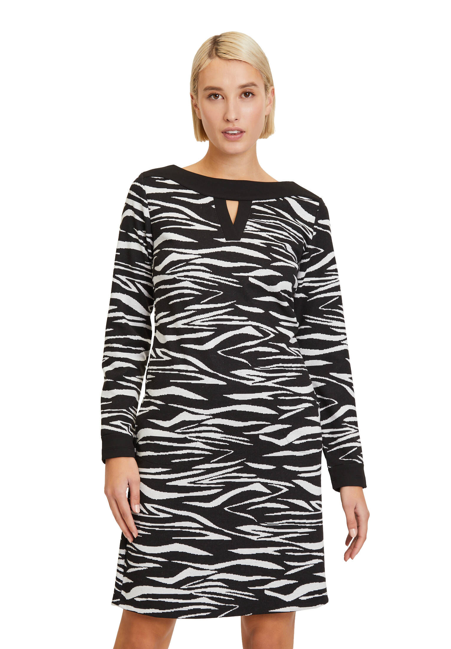 Betty Barclay| Damen Shirtkleid mit Jacquard