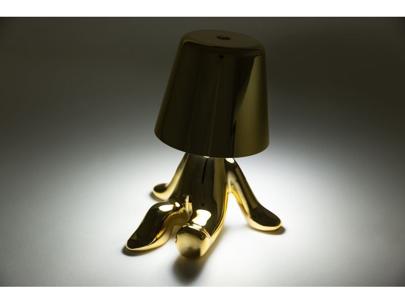 COCON LED Stimmungslicht KIDDO Gold Portable Akku-Tischleuchte