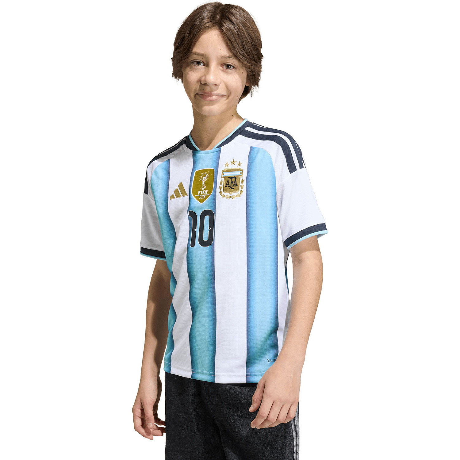 adidas Argentinië Thuis Shirt Messi Kids WK 2026