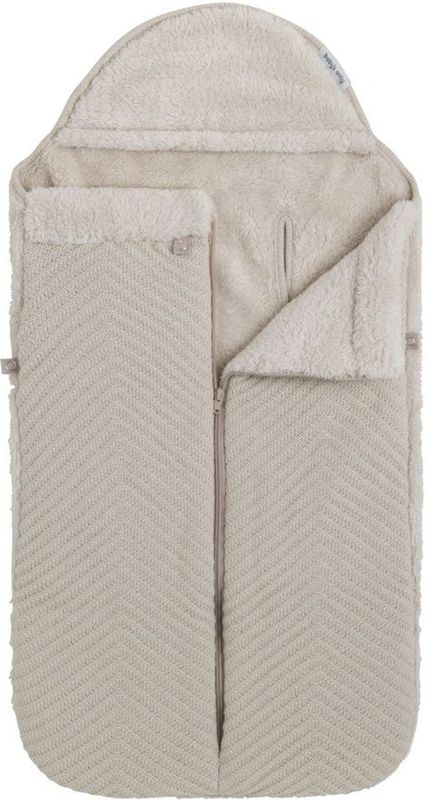 Baby's Only - Voetenzak - Warm Linen - Geschikt voor drie- en vijfpuntsgordel