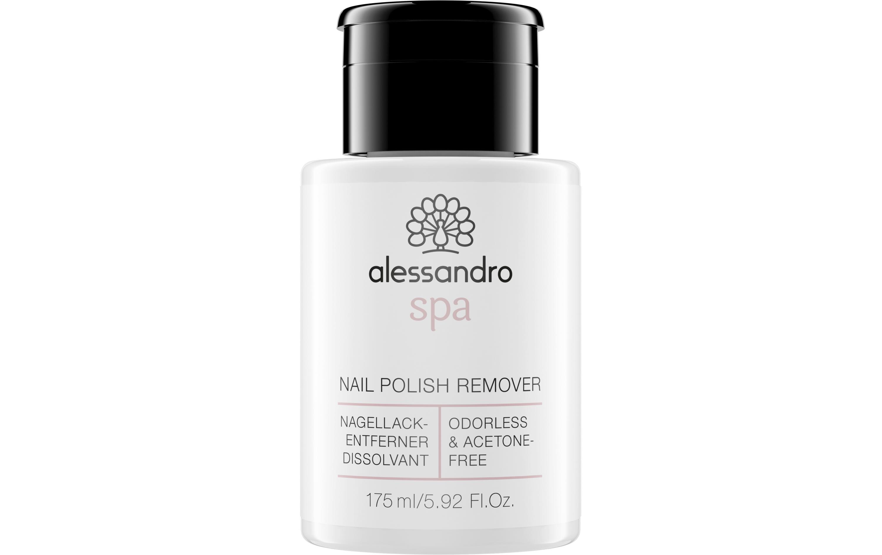 NagellackentfernerGeruchsloser und acetonfreier Nagellackentferner im praktischen Pumpspender