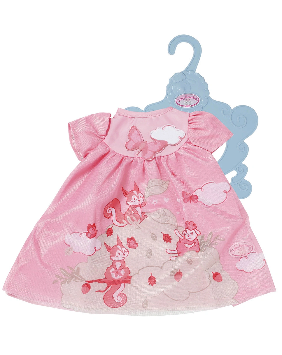 Baby Annabell® Puppenkleid EICHHÖRNCHEN (43cm) in rosa