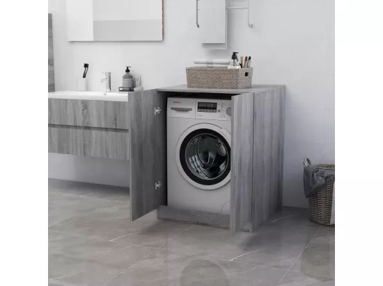 Meuble pour machine à laver Sonoma gris 71x71,5x91,5 cm