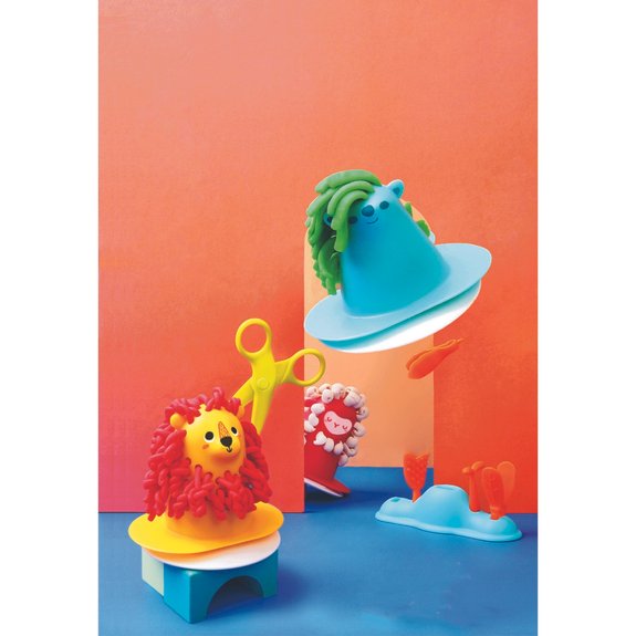 Coffret les animaux à coiffer en pâte à modeler