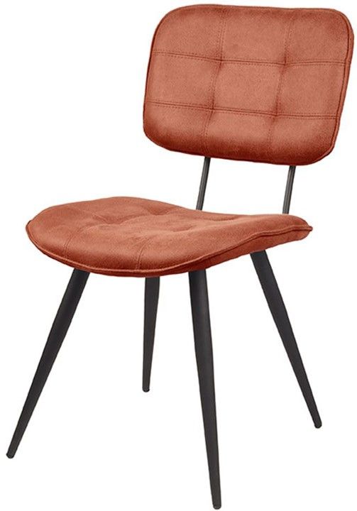 Eetstoel Cognac IH-50.054 Gus B49 x D60 x H87 cm