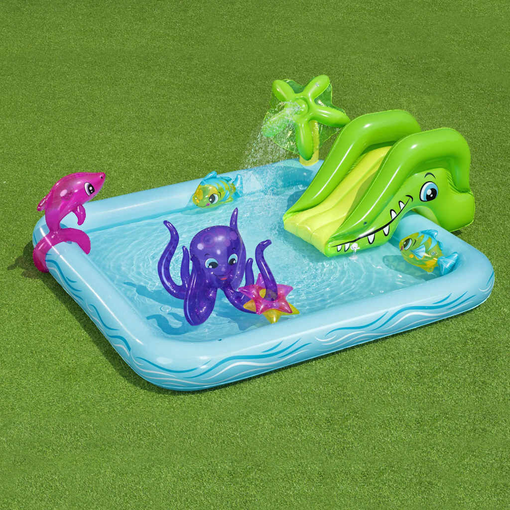 Bestway Fantastisch Aquarium Kinderzwembad, 239x206x86 cm