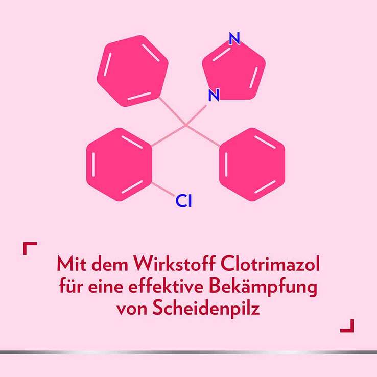 Canesten GYN 3-Tage-Therapie Vaginalcreme bei Scheidenpilz, 20 g