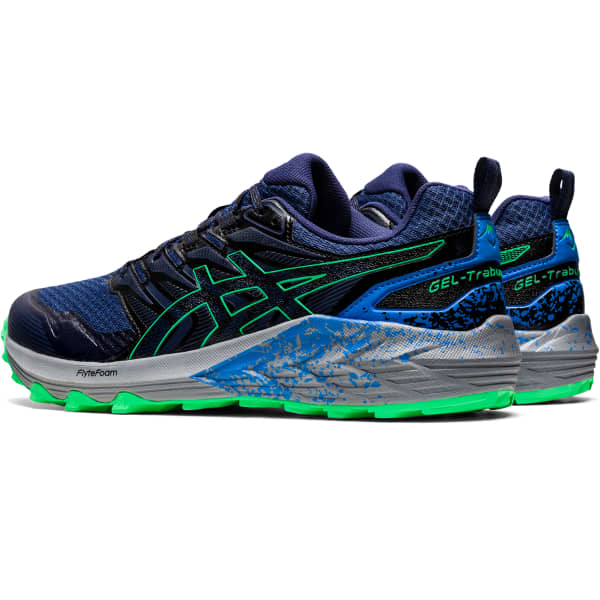 Chaussure trail ASICS GEL TRABUCO TERRA DEEP OCEAN/NEW LEAF