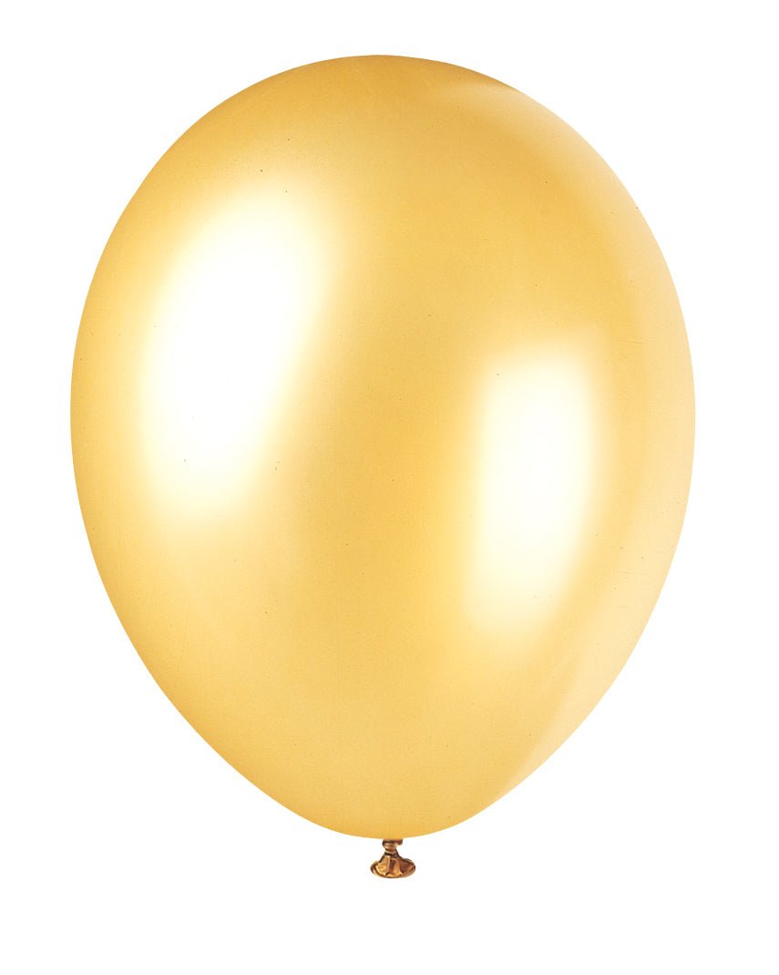 Gouden Ballonnen 30cm 8st