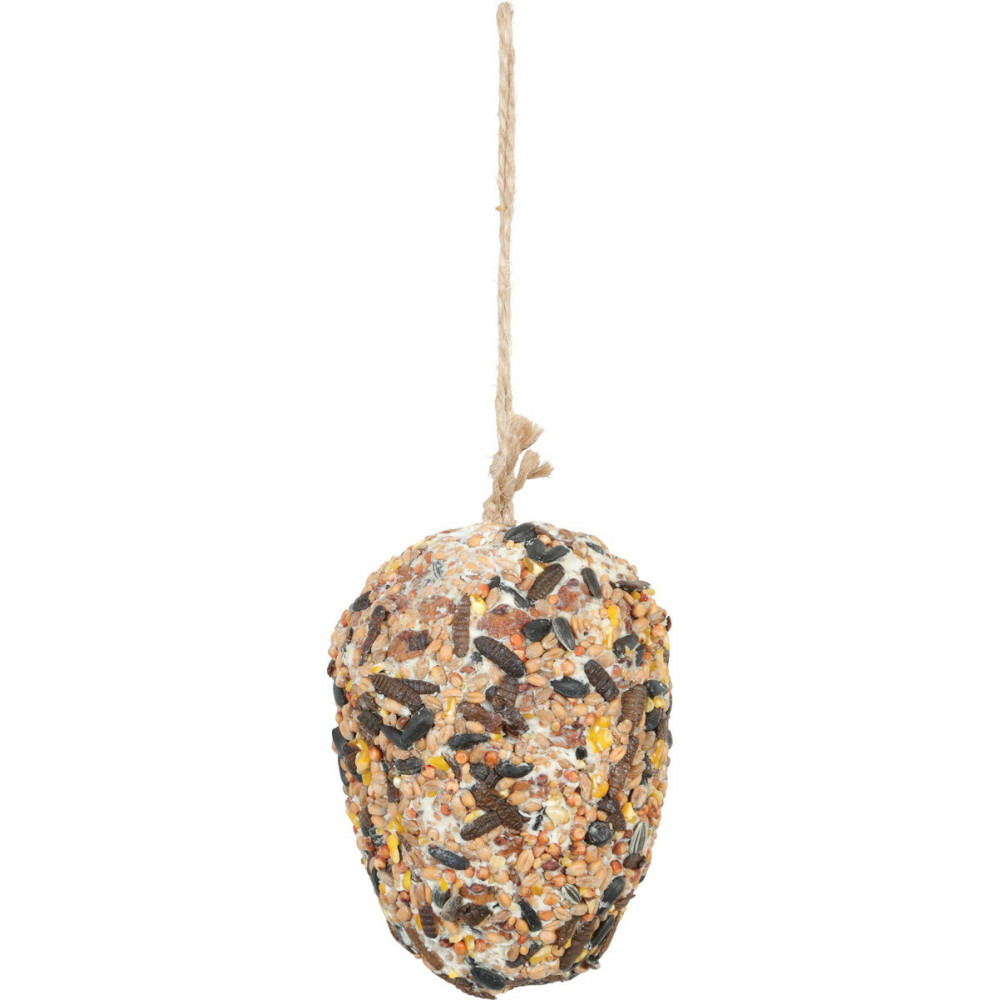 Pomme de pin graisse et insectes 350 g pour oiseaux