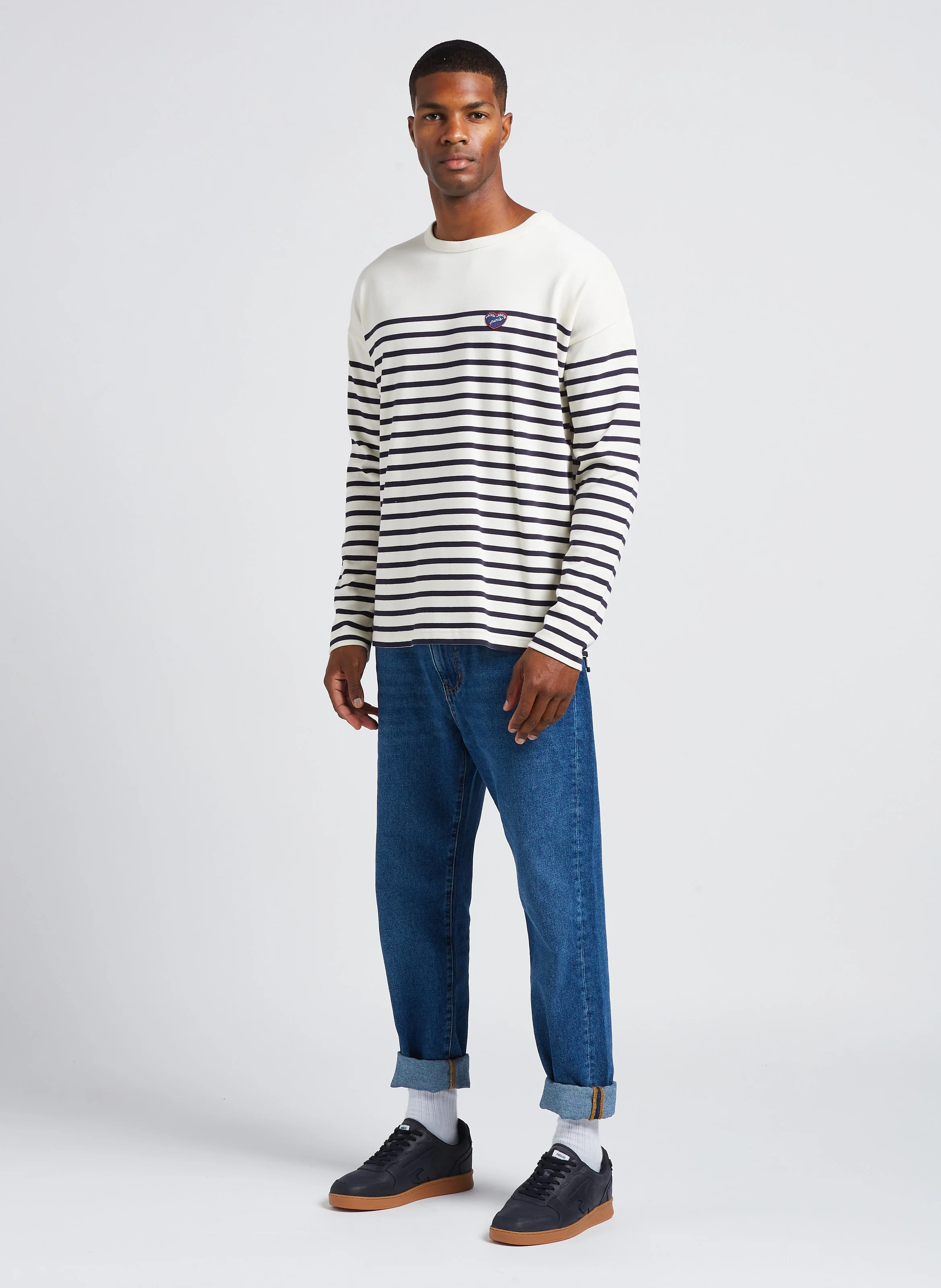 Jean droit en denim| Jean Stone