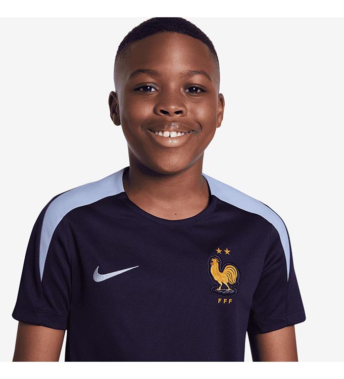 Nike JR Frankrijk Dri-FIT Strike Voetbalshirt 2024