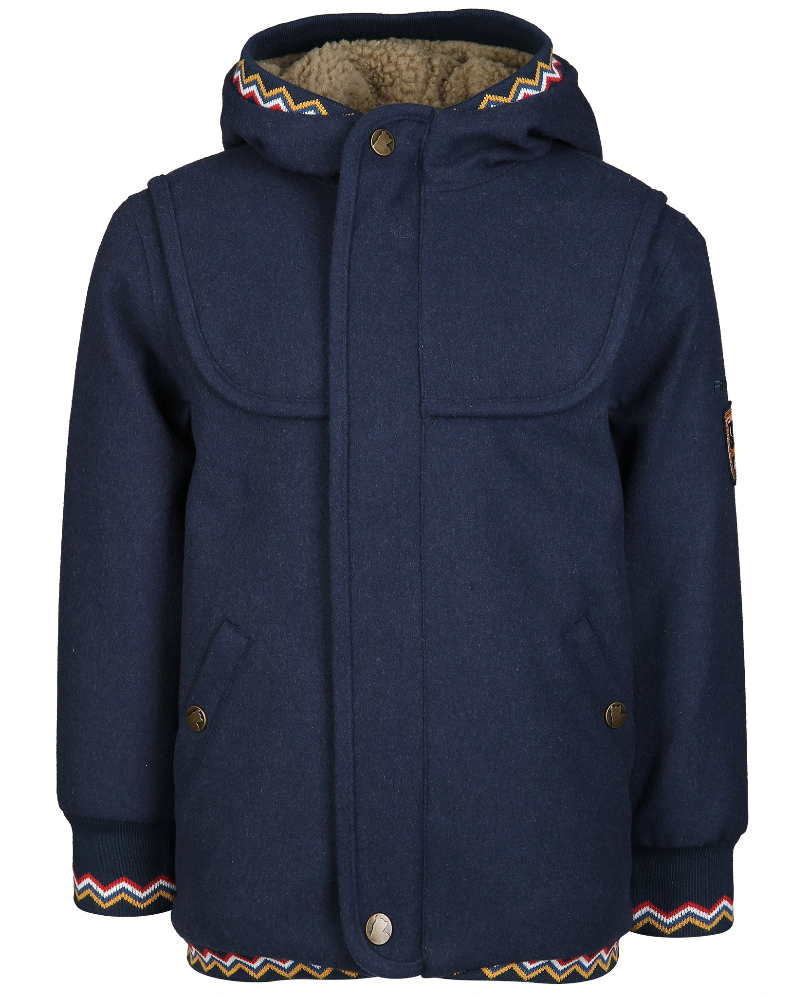 Wende-Winterparka JUURI in navy