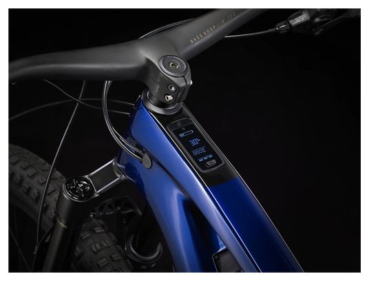 VTT Électrique Tout-Suspendu Trek Fuel EXe 9.8 Shimano XT 12V 360 Wh 29'' Bleu Mulsanne 2023 XL / 188-196 cm