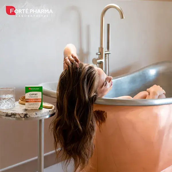 Forté Pharma Expert Hair Strength & Growth Vitality Keratin - Suprimento para 3 meses
