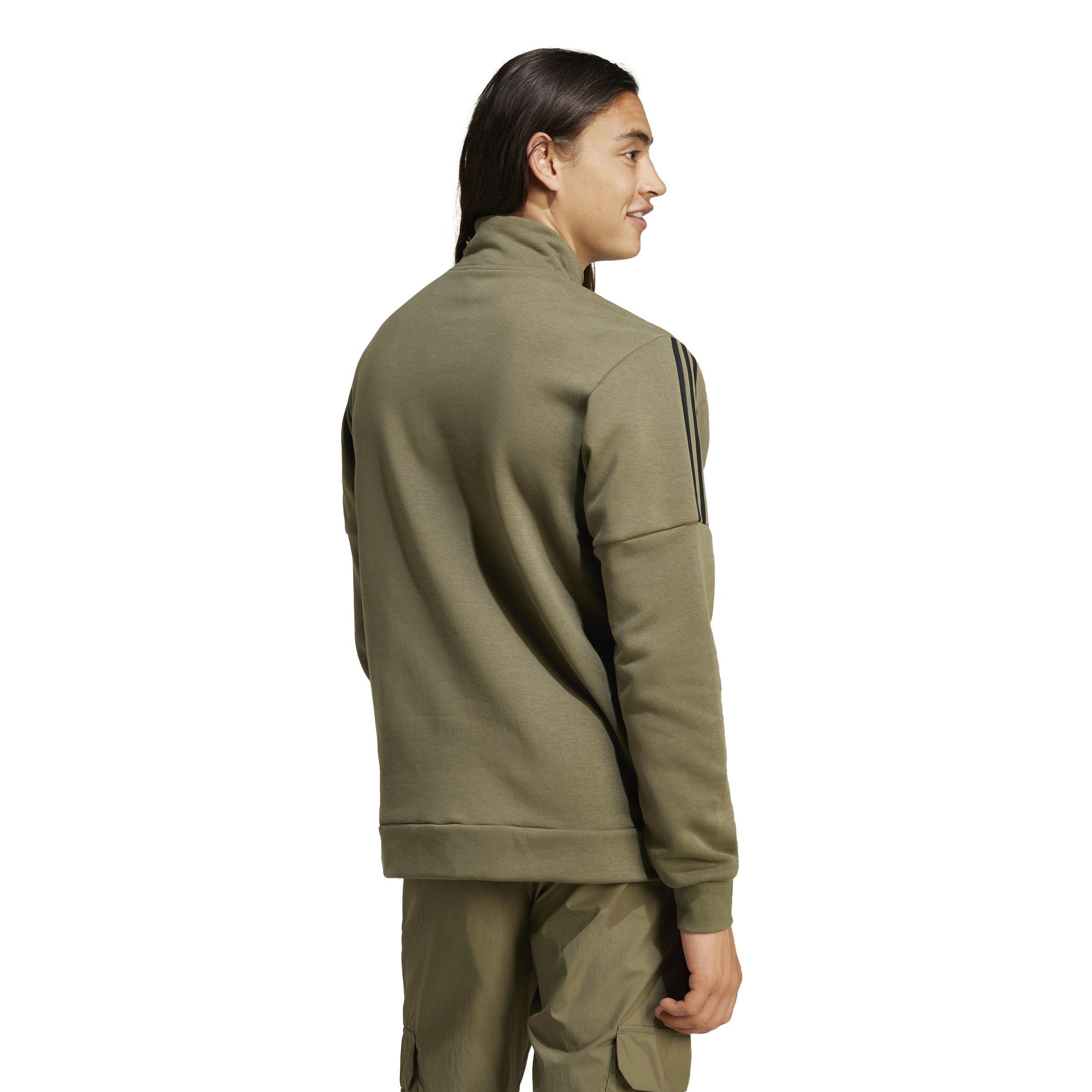 adidas Quarter Zip Tech Track Jacket Mens
