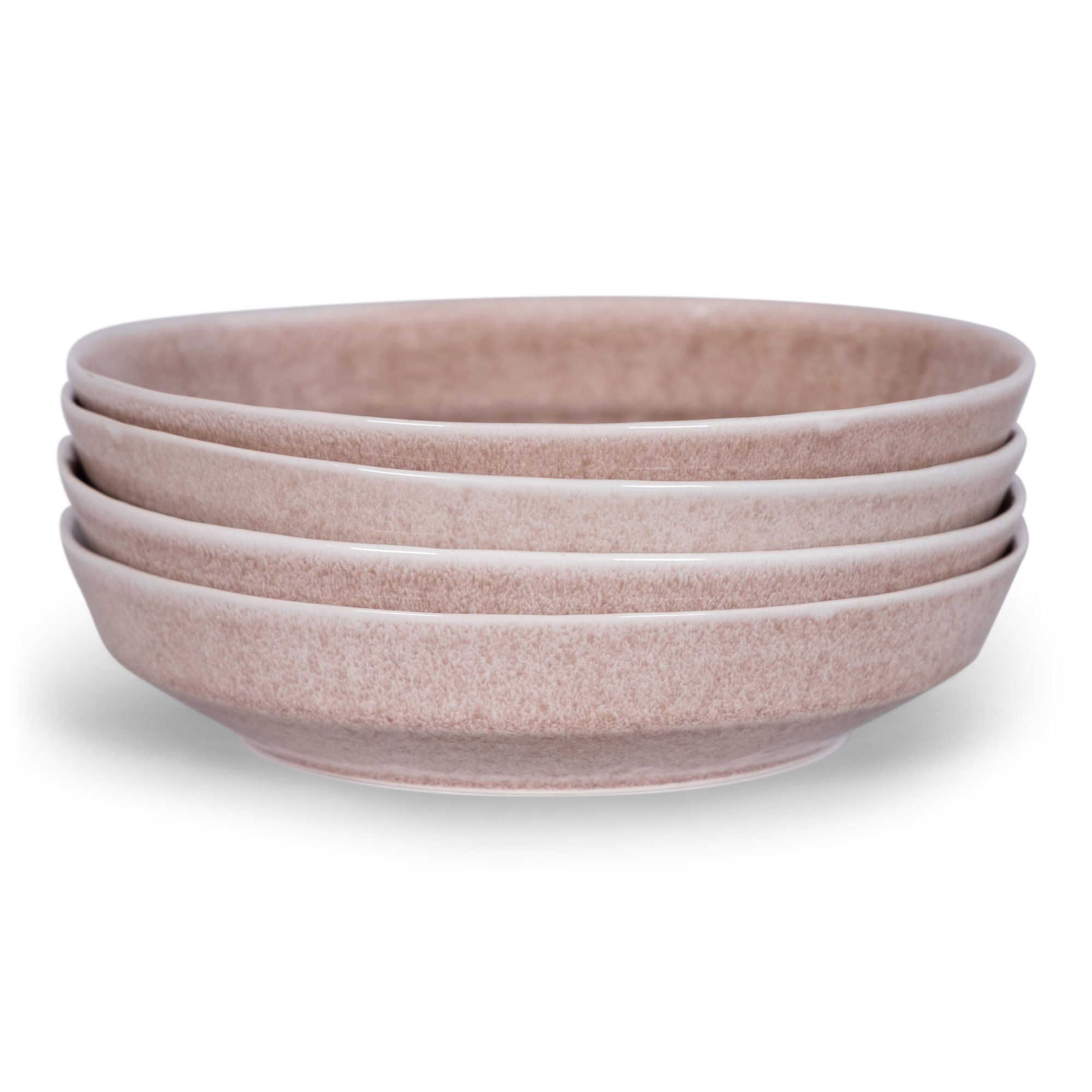 Diep bord Celia smoke rose Ø22,6 cm  - set van 4