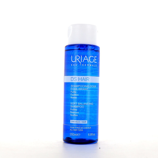 Shampooing doux équilibrant DS Hair Uriage - Cuir chevelu sec
