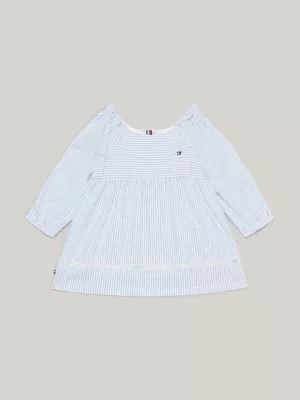 Vestido Ithaca Stripe de Manga Comprida