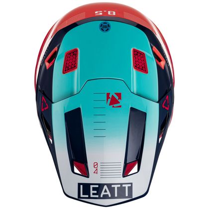 Casque cross Leatt 8.5 V23 AVEC MASQUE 2024 - Rouge / Noir