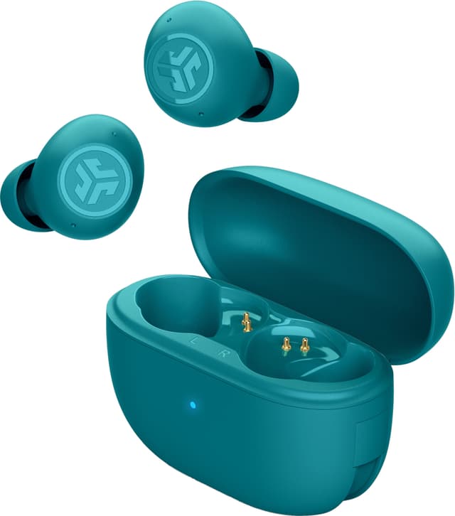 JLab Go Pop ANC true wireless earbuds (blågrøn)