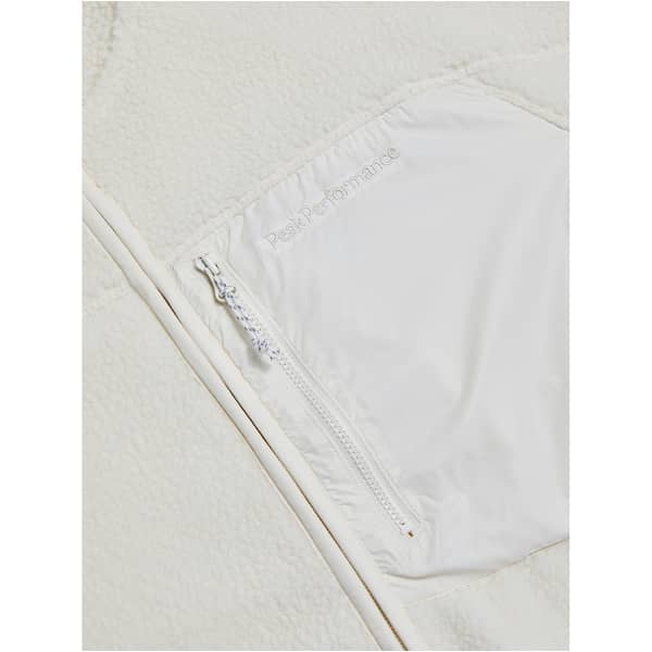 Veste polaire PEAK PERFORMANCE M PILE ZIP JACKET VINTAGE WHITE