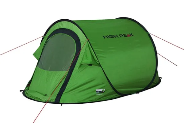 High Peak Vision 2, Camping, Tunneltelt, 1,86 kg, Grøn