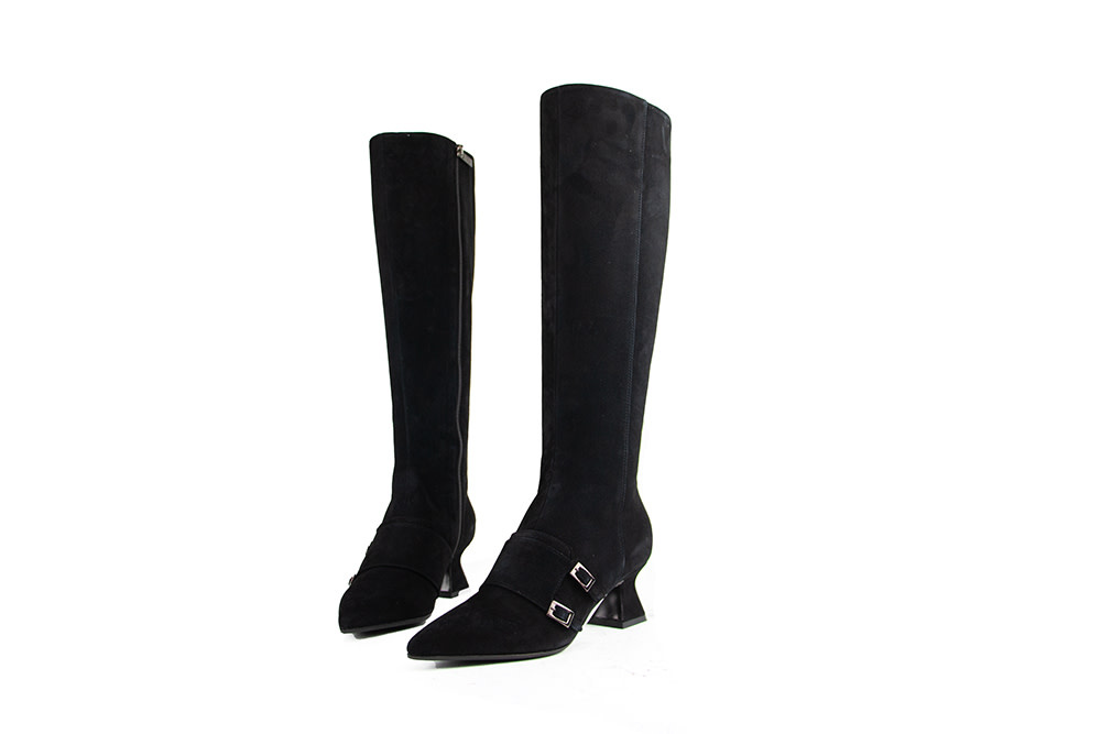Lilian Laars Gesp Nero Camoscio