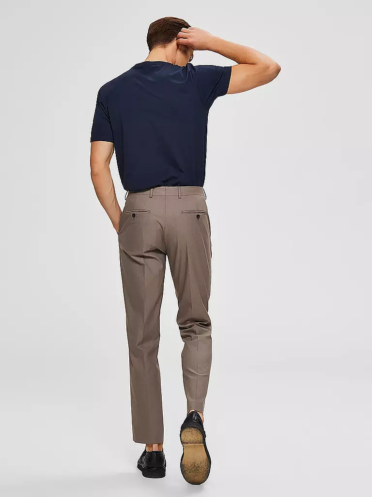 SELECTED T-Shirt SLHNEWPIMA blau
