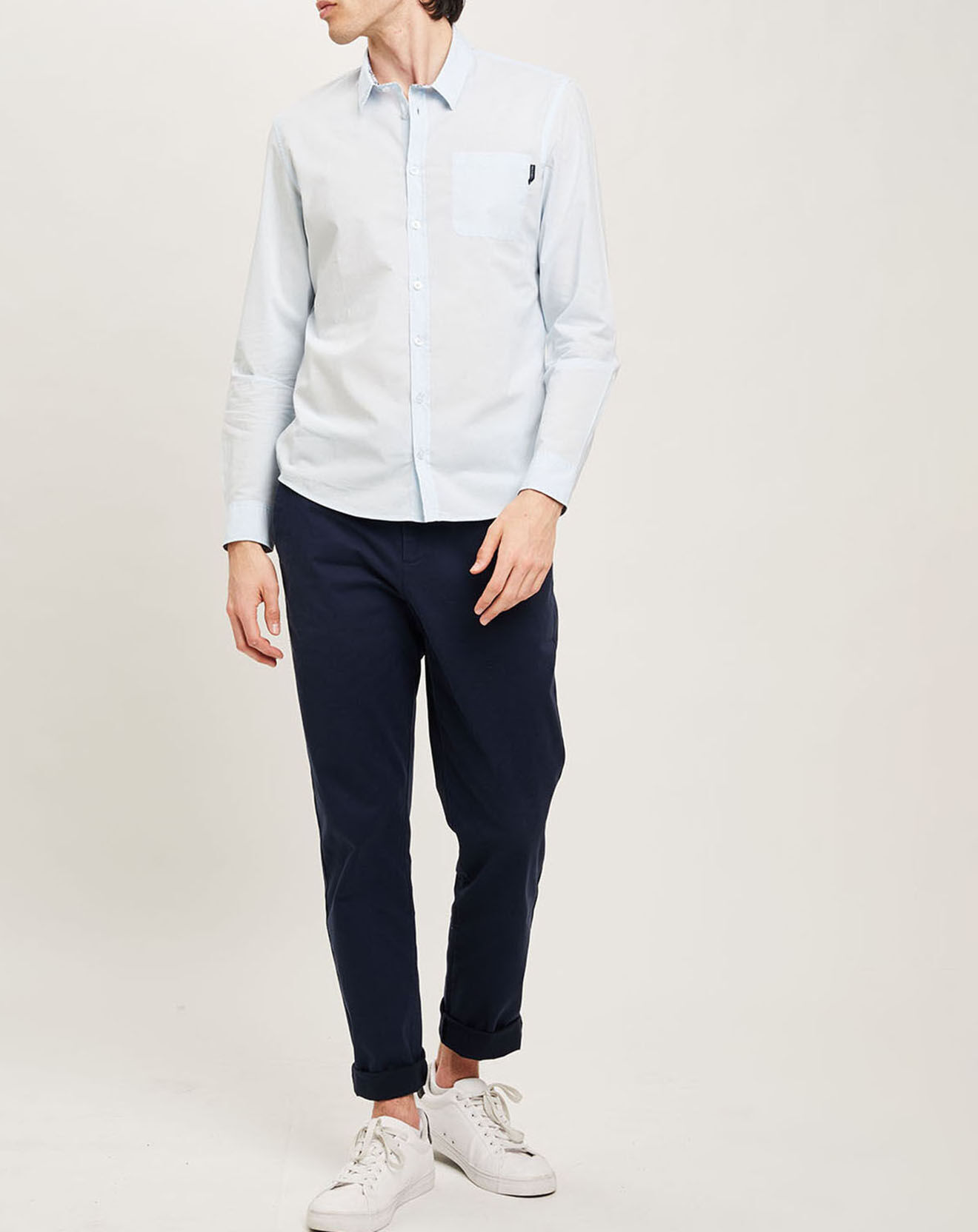Harris Wilson Chemise regular Earl ciel