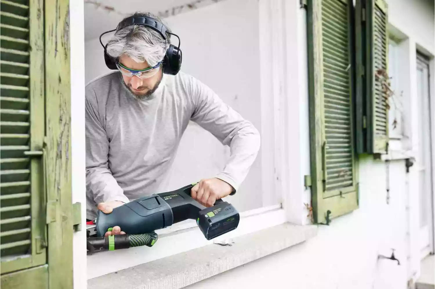 Festool RSC 18 5,0 EB-Plus 18V Li-Ion accu reciprozaag set (2x 5,0Ah) in Systainer - 230mm