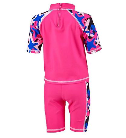 BECO Bådet?j - Bådebluse/Bådebukser - UV50+ - Pink
