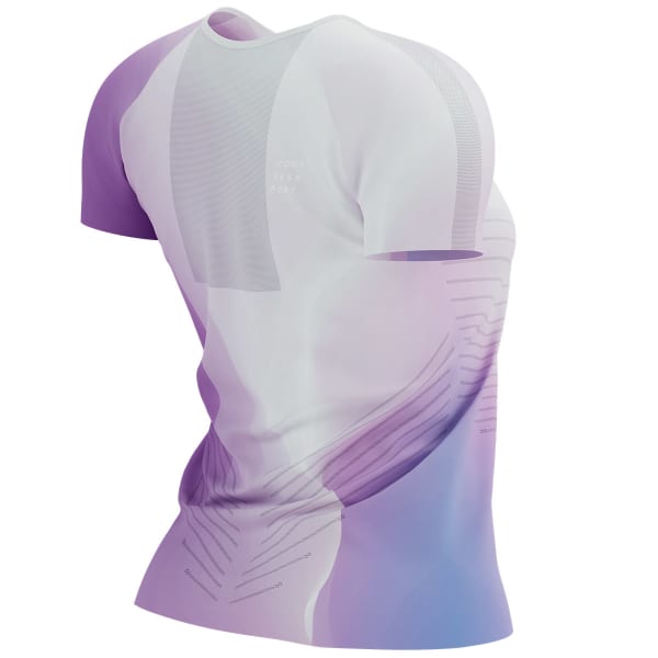 T-shirt running COMPRESSPORT PERFORMANCE SS TSHIRT W ROYAL LILAC
