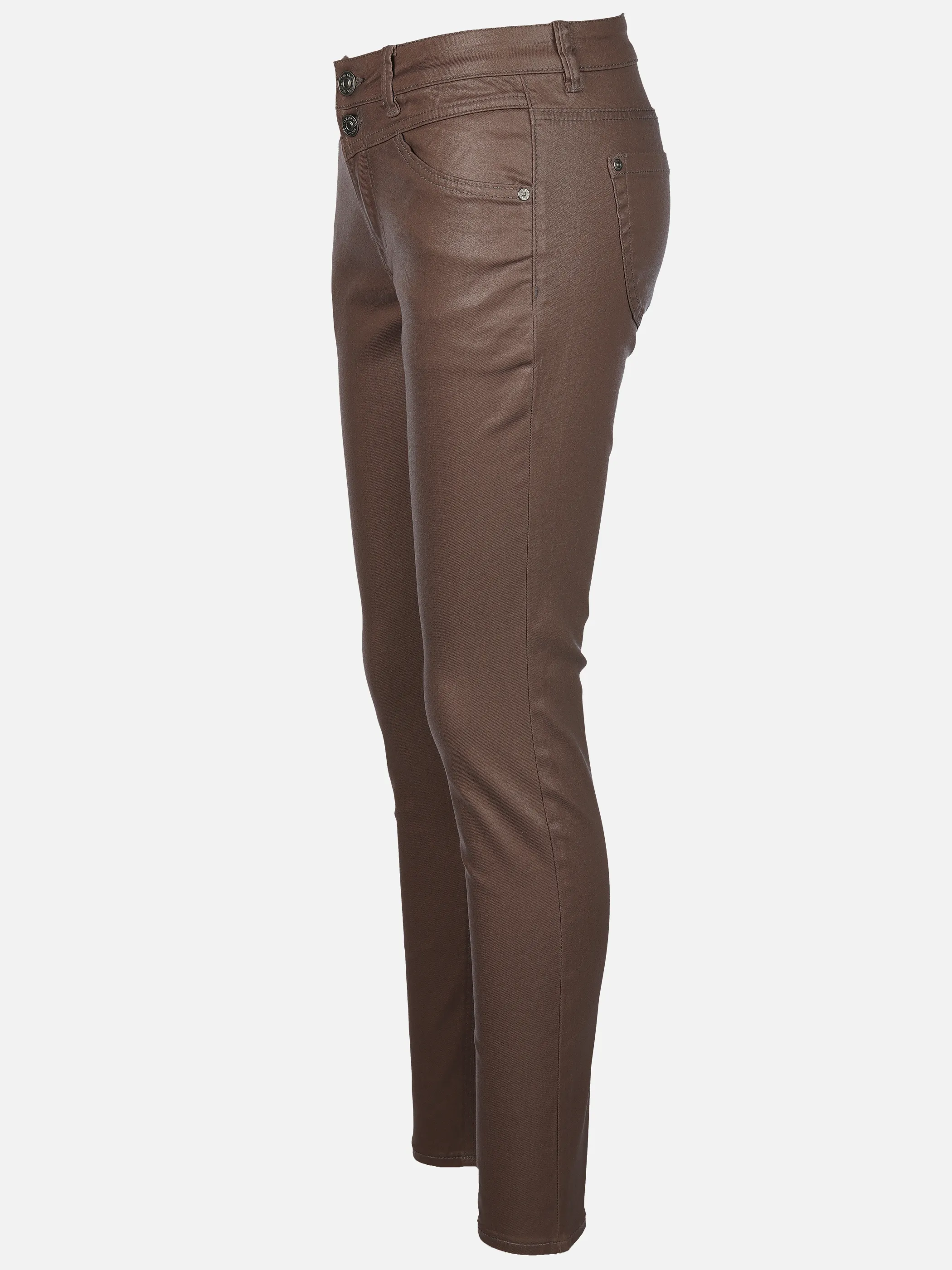 Damen Jeans mit glänzender Oberfläche