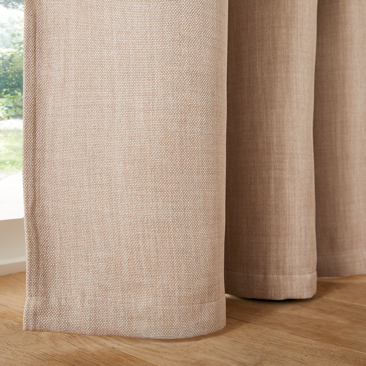 LA REDOUTE INTERIEURS<br>Cortina blackout com laços ocultos Exurie