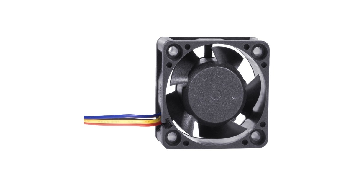 AlphacoolES 40mm 400-10,000rpm fan case fan  (Zwart, 40 x 40 x 20 mm, PWM)