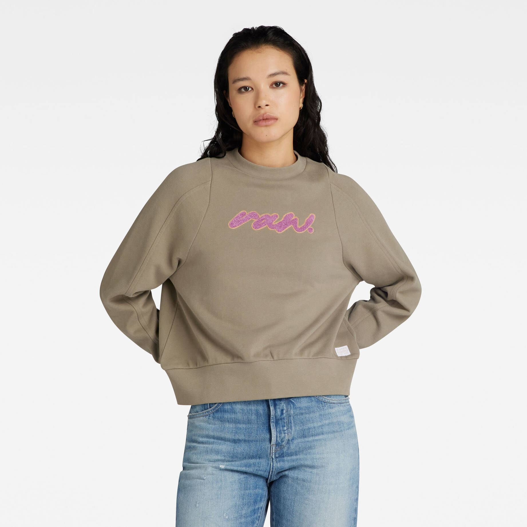 G-Star RAW| Damen Sweatshirt CORNELY RAW DOT RAGLAN