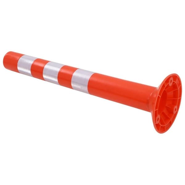 vidaXL Sperrestolper 2 stk plast 75 cm