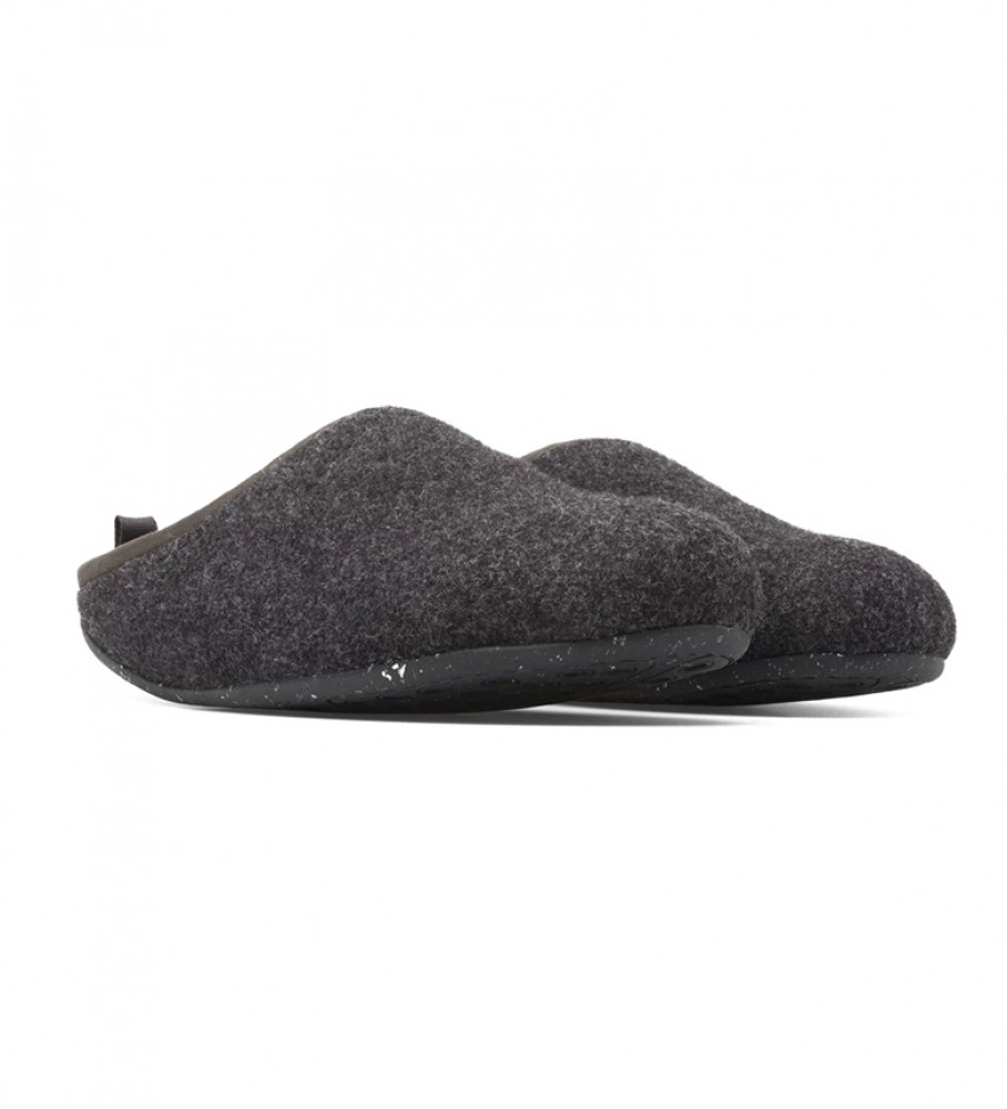 Pantufas Wabi Cinza Escuro para Acampamento