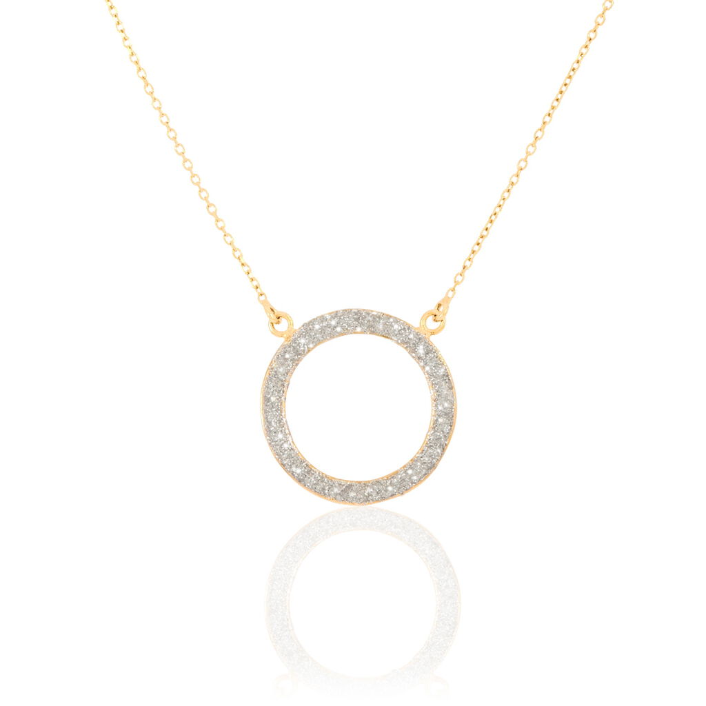 Collier Audria Or Jaune