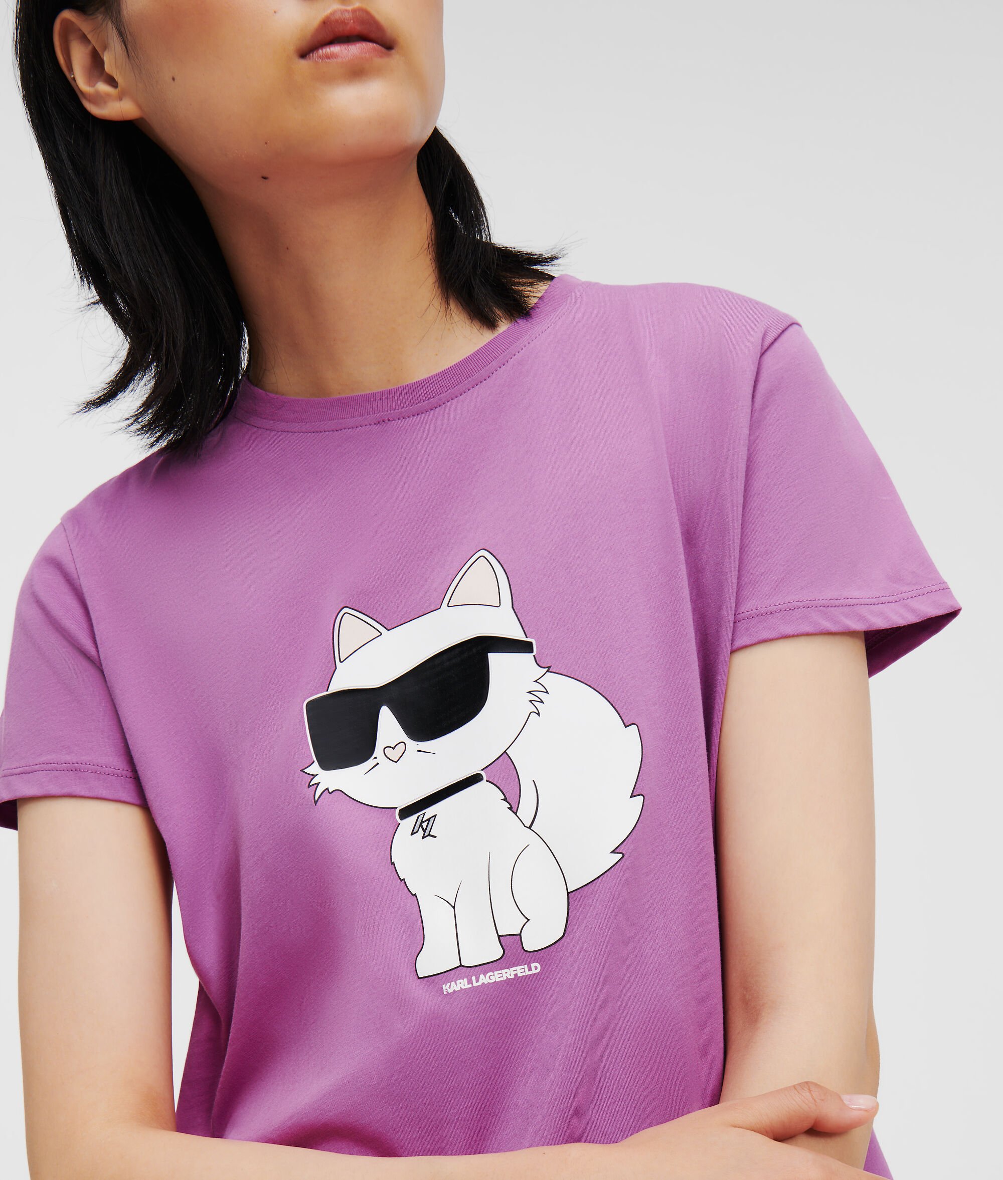 T-SHIRT CHOUPETTE KARL IKONIK