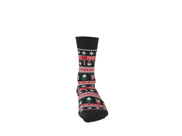 3 Paar kerstsokken