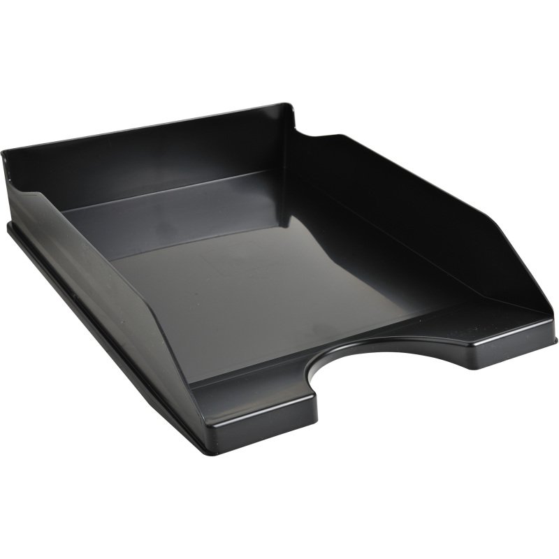 Corbeille à courrier Ecotray Ecoblack noir