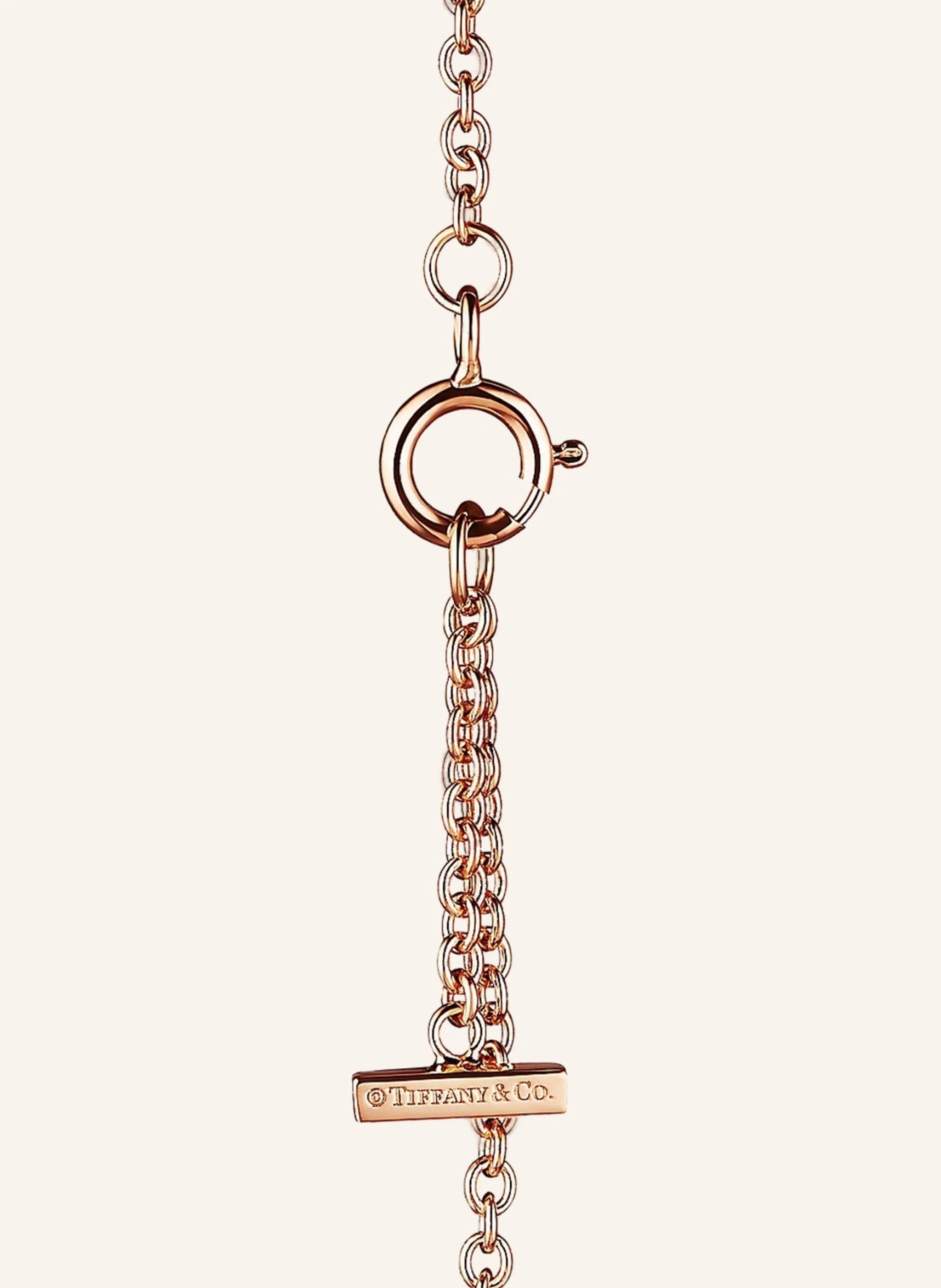 TIFFANY & Co. TIFFANY T SMILE ARMBAND aus 18 Karat Roségold