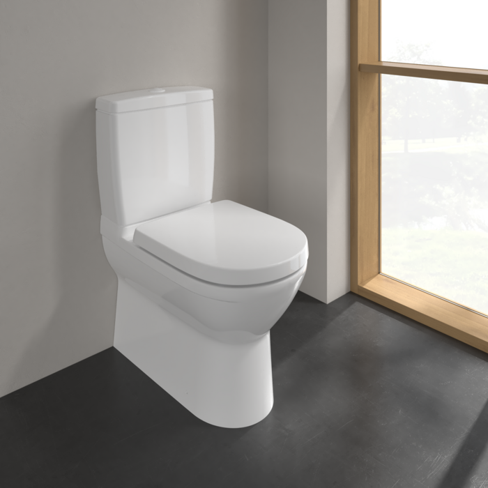 Villeroy & Boch O.novo duoblok toilet CeramicPlus wit glans